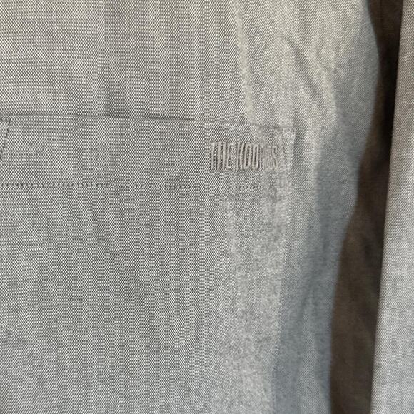 Men’s M The Kooples French designer Size Light blue button up shirt  NWT - Picture 3 of 6